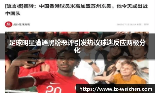 足球明星遭遇黑粉恶评引发热议球迷反应两极分化